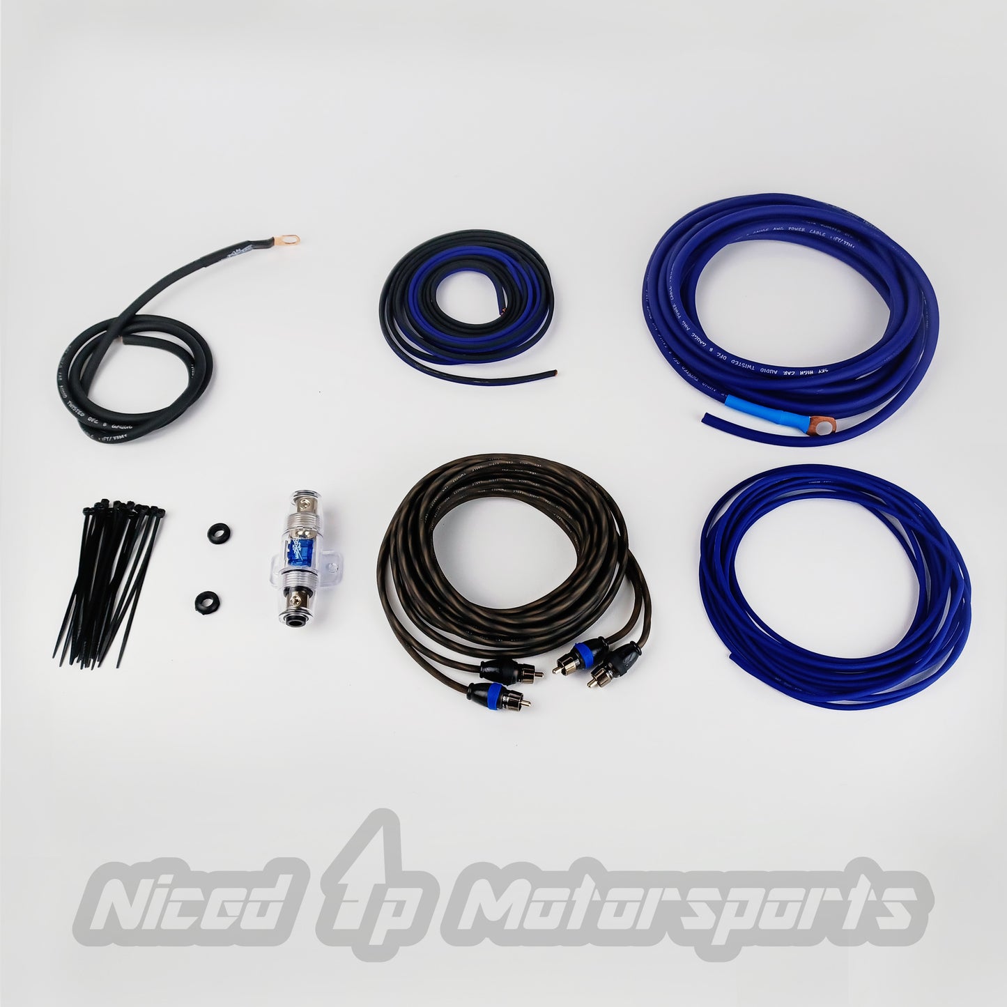Sky High Car Audio OFC Amp Kit (Select Size and Color)