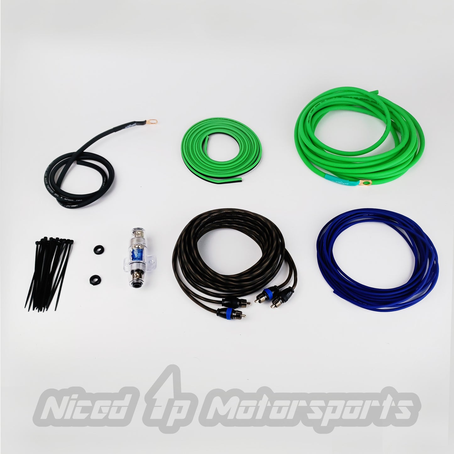 Sky High Car Audio OFC Amp Kit (Select Size and Color)