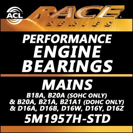 ACL Race Bearings - Mains (Honda D16 / D17 / H22A4 / F23A) | Niced Up