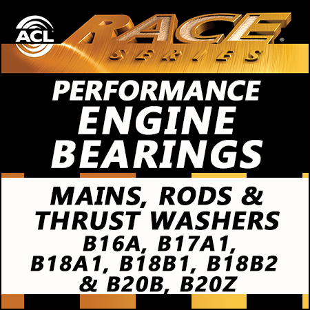 Niced Up Combo Kit: ACL Race Series Engine Bearing Package - Honda B16 / B18A / B18B / B20 (STD Size)