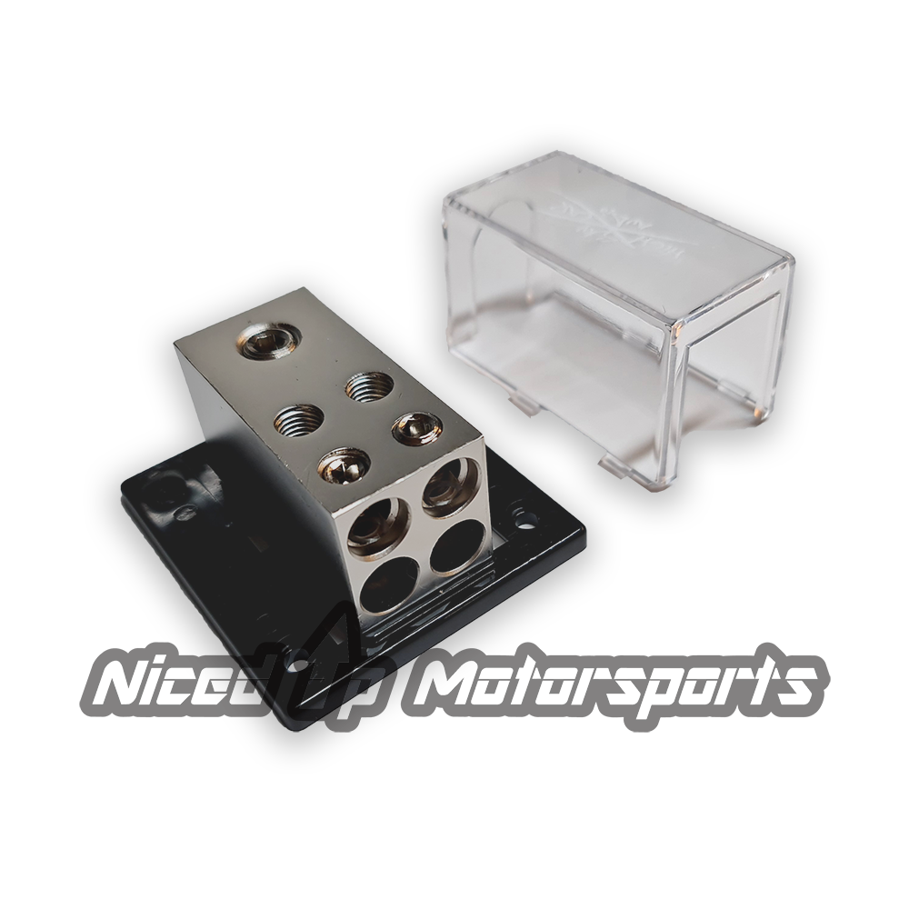 Sky High Car Audio one 1/0 Input to four 4ga Output