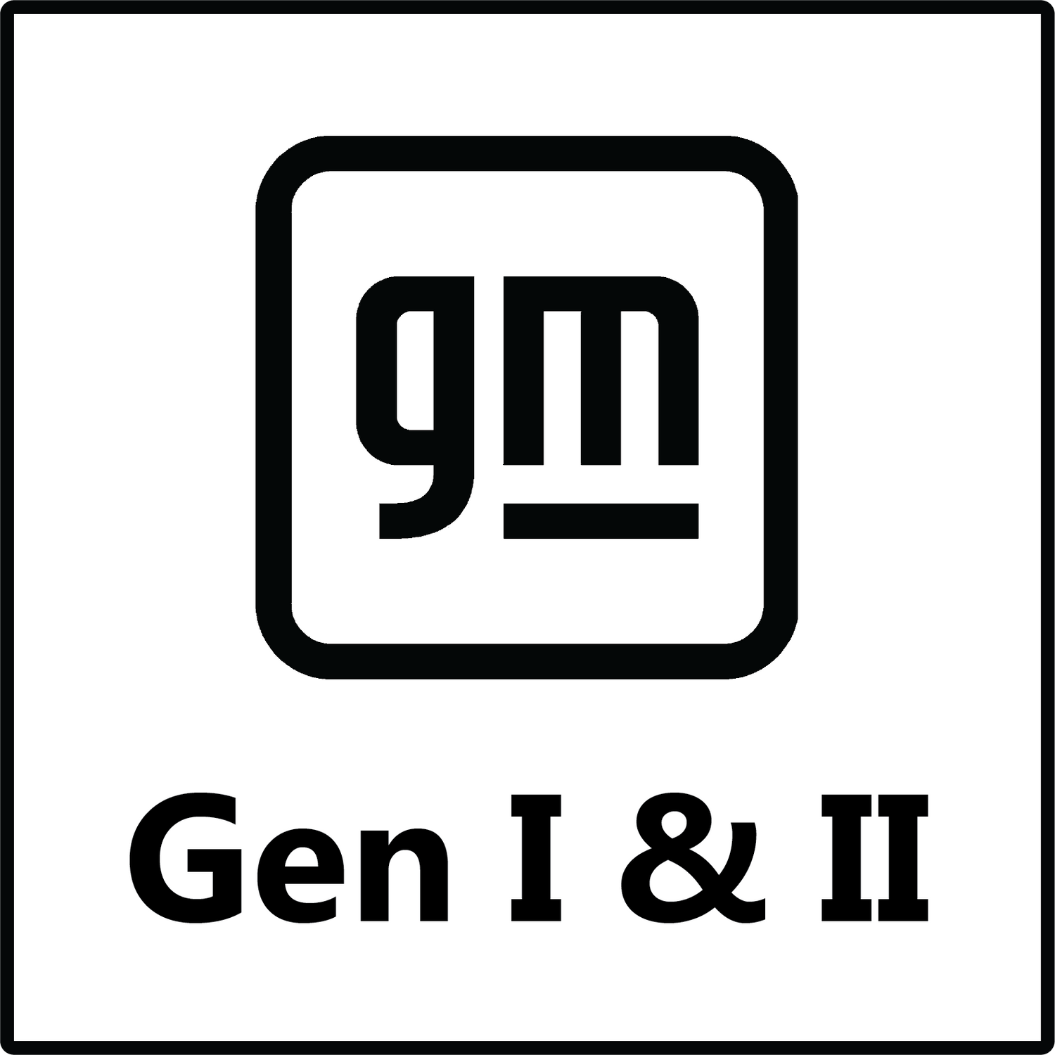 GM Gen I & II