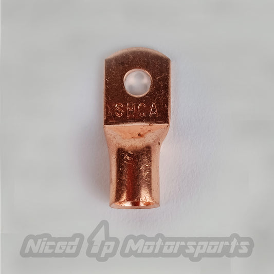 Sky High Car Audio Full Copper Lugs- 1/0 AWG with Heat Shrink