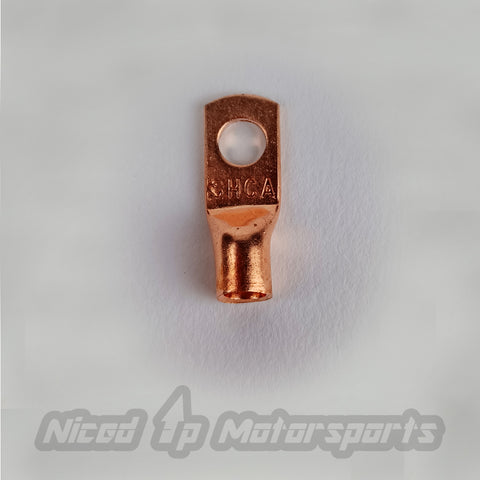 Sky High Car Audio Full Copper Lugs- 8AWG with Heat Shrink
