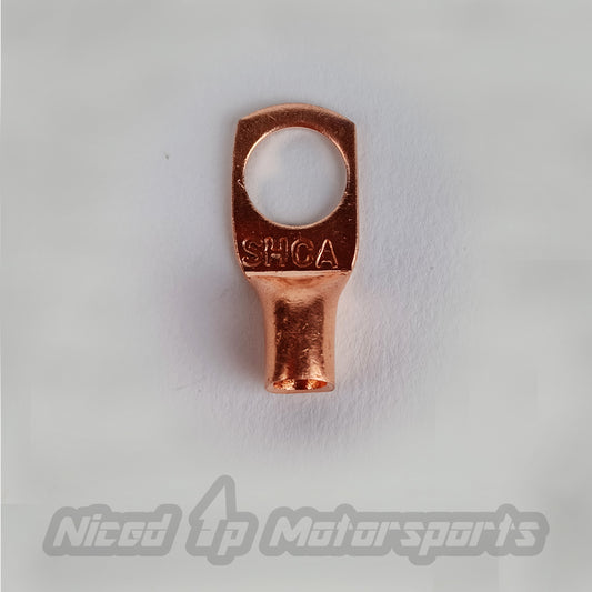 Sky High Car Audio Full Copper Lugs- 8AWG with Heat Shrink