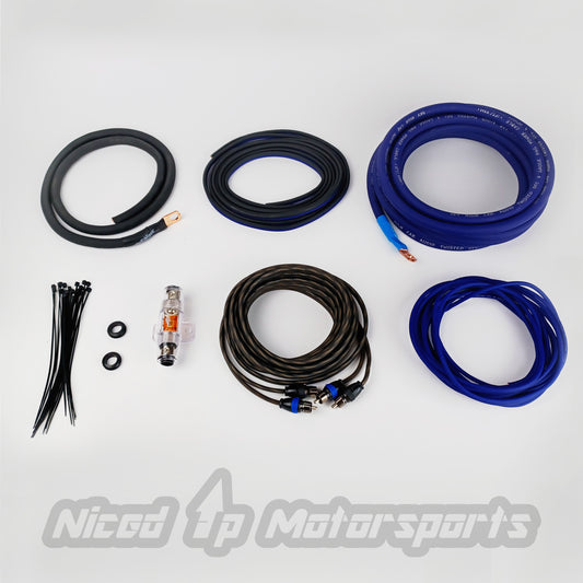 Sky High Car Audio OFC Amp Kit (Select Size and Color)