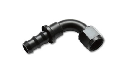 Vibrant -10AN 90Degree Push-On Hose End Fitting