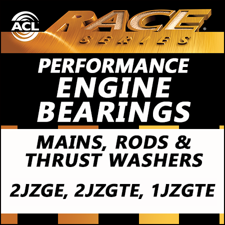 Niced Up Combo Kit: ACL Race Bearings [Mains, Rods & Thrust Washers] for 2JZGE, 2JZGTE, 1JZGTE Engines