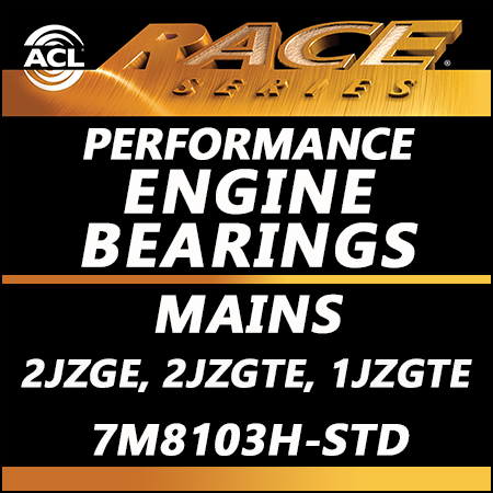ACL Race Bearings [Mains] for 2JZGE, 2JZGTE, and 1JZGTE Toyota Engines
