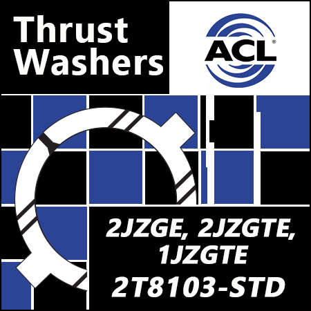 ACL Thrust Washers for 2JZGE, 2JZGTE, 1JZGTE Toyota Engines