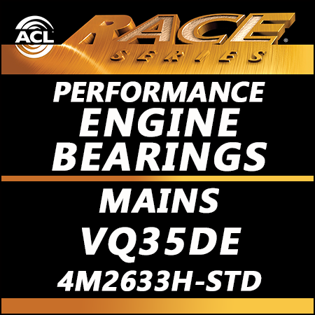 ACL Race Bearings [Mains] for Nissan VQ35DE Engines