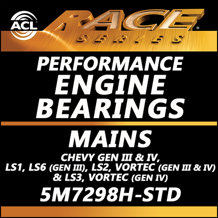 ACL Race Bearings [Mains] for Chevrolet Engines