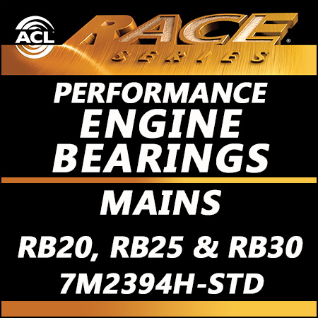 ACL Race Bearings [Mains] for RB20, RB25, RB30 Nissan Engines