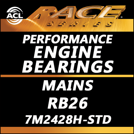 ACL Race Bearings [Mains] for RB26 Nissan Engines