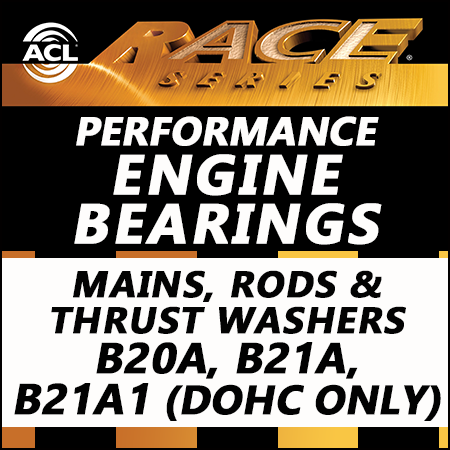 Niced Up Combo Kit: ACL Race Bearings [Mains, Rods & Thrust Washers] for Honda/Acura Engines