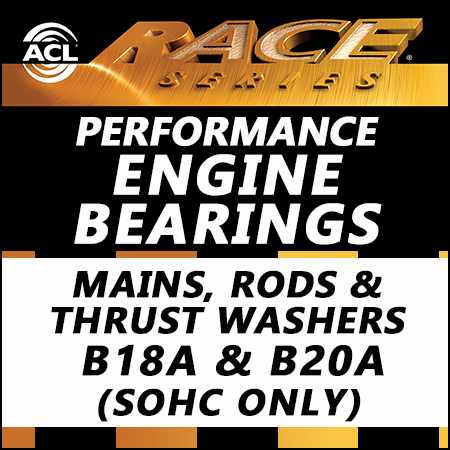 Niced Up Combo Kit: ACL Race Bearings [Mains, Rods & Thrust Washers] for Honda B-Series Engines