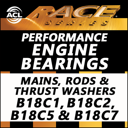 Niced Up Combo Kit: ACL Race Bearings [Mains, Rods & Thrust Washers] for Honda B-Series Engines (Pre-Order)