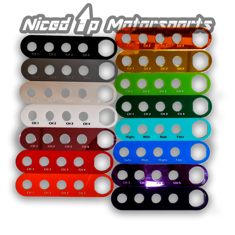 Sparked Innovations Custom Single Din Switch and Meter Panel (Read Description)