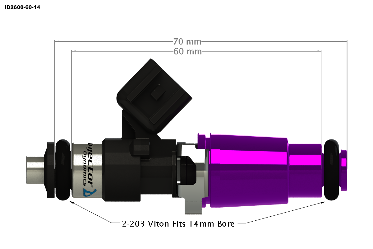 Injector Dynamics Fuel Injectors - The ID2600-XDS [Great for Supra Turbo (93-98) 2JZ-GTE]