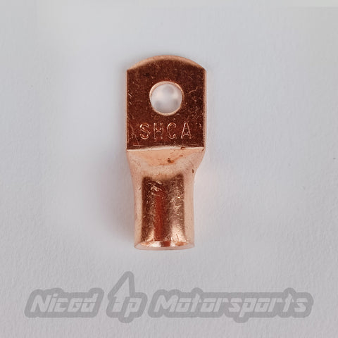 Sky High Car Audio Full Copper Lugs- 4 AWG with Heat Shrink