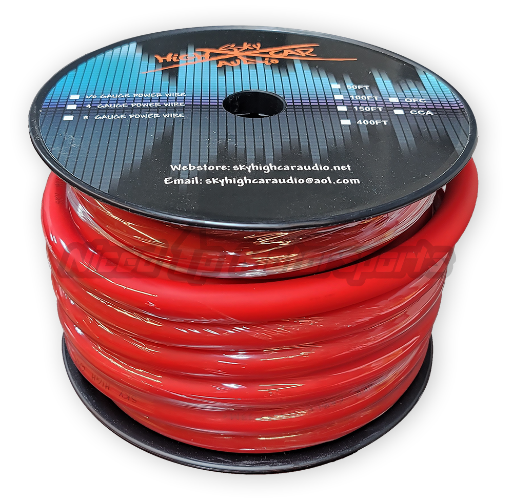 Sky High Car Audio OFC 1-0 Gauge Wire