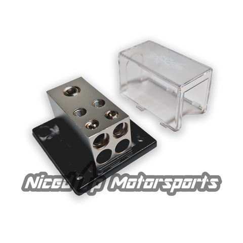 Sky High Car Audio one 1/0 Input to four 4ga Output