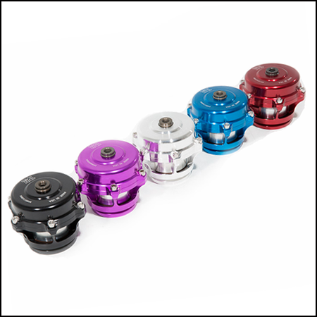 TurboMAX Q Series 50mm Blow Off Valve - Red Anodized, Fits TIAL Flange, Version 2
