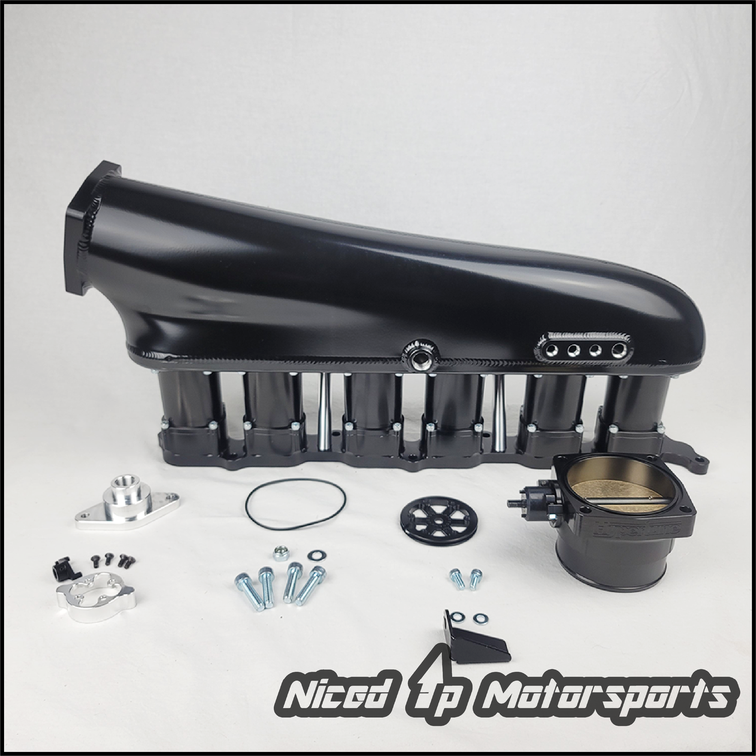 Hypertune Intake Manifold for Toyota 2JZ-GTE Engines 90mm Throttle Bod ...