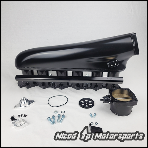 Hypertune Intake Manifold for Toyota 2JZ-GTE Engines 90mm Throttle Body