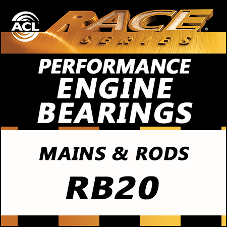 Niced Up Combo Kit: ACL Race Bearings [Mains & Rods] for RB20 Nissan Engines