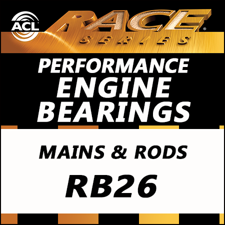 Niced Up Combo Kit: ACL Race Bearings [Mains & Rods] for RB26 Nissan Engines
