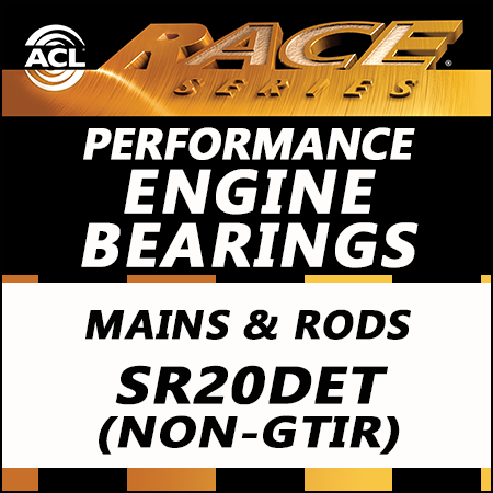 Niced Up Combo Kit: ACL Race Bearings [Mains & Rods] for SR20DET (non GTiR) Nissan Engines